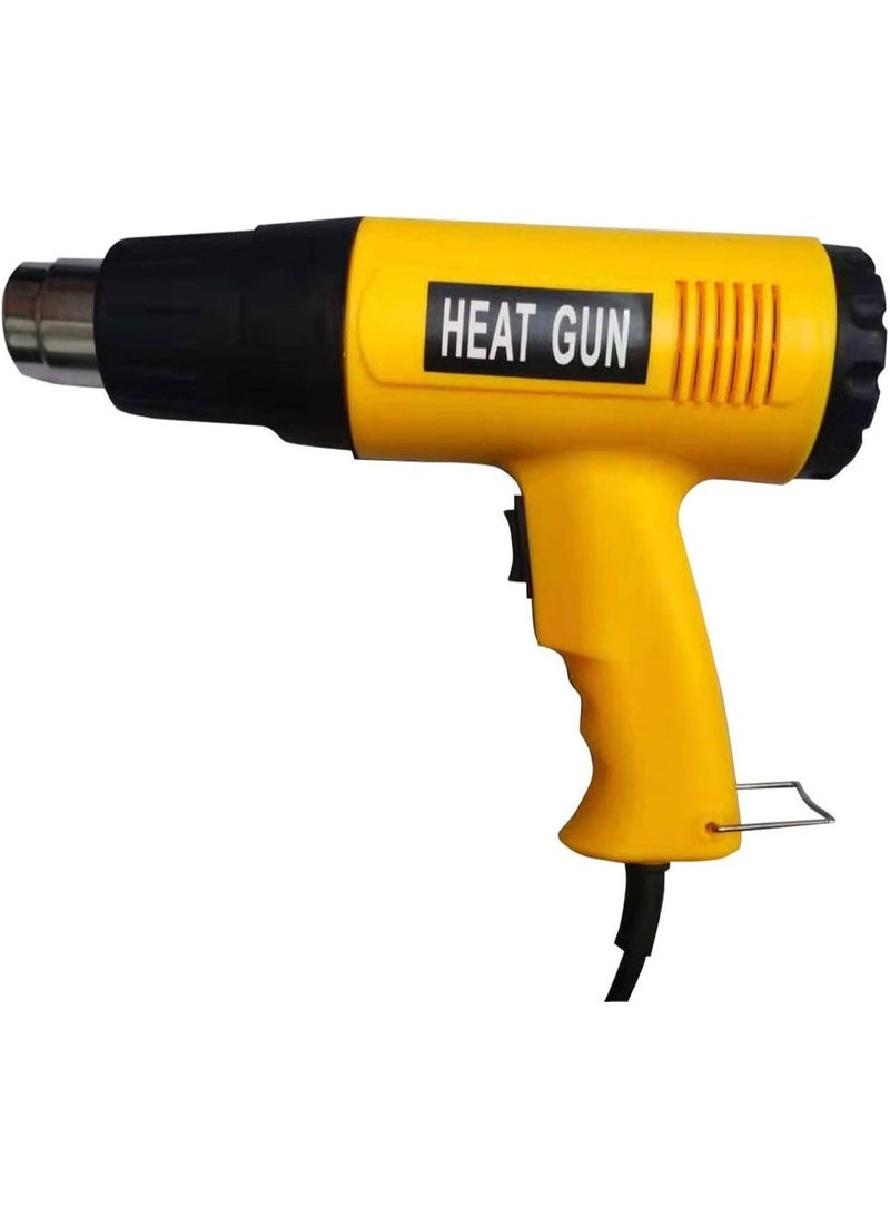 Home Care Corded Electric Heat Gun – Dual Temperature Modes | Adjustable Hot Air Tool for Shrink Wrapping, Soldering, Paint Stripping, Tube Bending & Charcoal Heating - Image 1