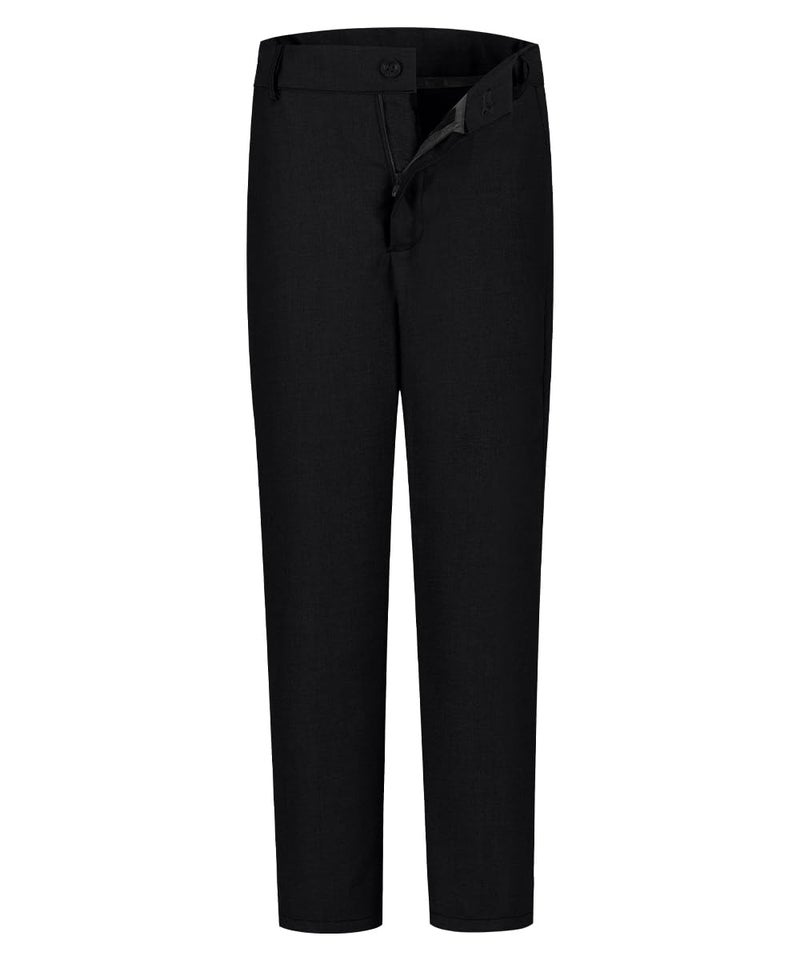 Visaccy Suit for Boys Kids Suits Slim Fit Tuxedo Blazer Vest Pants Shirt and Tie Black Size 14 - Image 4