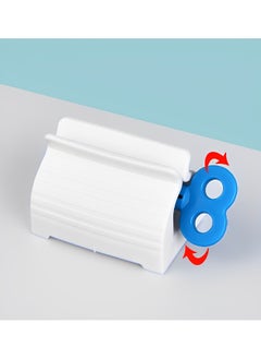 REOCLE Toothpaste Squeezer Rolling Toothpaste Squeezer Simple and Practical Dispenser Toothpaste Tube Wringer Seat Holder Stand  - Image 2