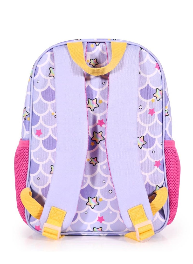 Milk & Moo Kids Rideable Suitcase with Backpack Combo, 21L ABS Ride-on Luggage with Swivel Front Wheels, Foldable Footrest and Handles,Shoulder Pull Strap, School Bag with Multiple Compartments  - Image 5