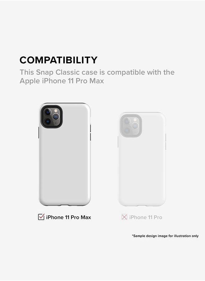 Monogram Tough Cover for Apple iPhone 11 Pro Max Case Custom Initials Letter Floral Pattern Tough Pro Dual Layer hybrid PC inner TPU protection Alphabet- V (Grey)