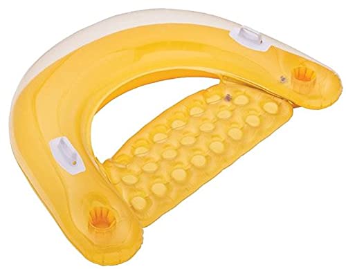 INTEX Sit 'n Float Classic Inflatable Raft Swimming Pool Lounge - (Set of 2)(Colors May Vary) - Image 4