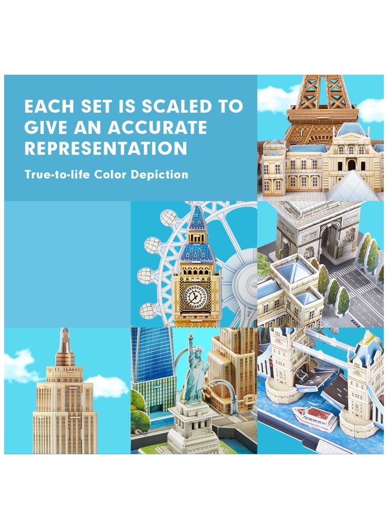 CubicFun 3D Puzzles City Line London 107 Pieces - Image 3