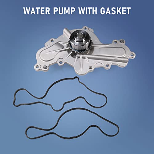 DICMIC Timing Chain Kit + Water Pump Compatible with 2007-2010 Ford Mercury 3.5L Lincoln Mazda 3.7L DOHC Replace# AT4Z-6306-A - Image 3