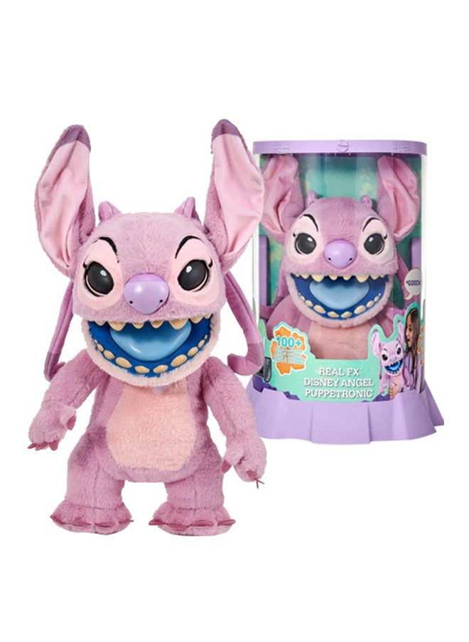 Disney - Stitch Realfx Angel Puppetronic  Plush - Image 1