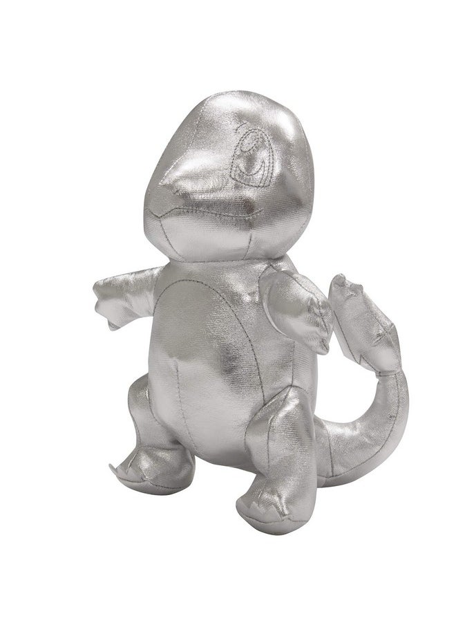 Pokemon Pokémon 8" Silver Charmander 25Th Anniversary Plush Officially Licensed Quality & Soft Stuffed Animal Toy Limited Edition Collectible Stuffed Animal Toy Great Gift For Kids Boys Girls  - Image 3