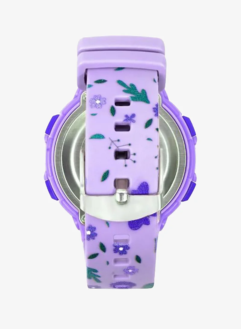 Curio Purple Kids's Plastic Digital Watch CU-8217LK-11 - 41 mm  | Best Price UAE