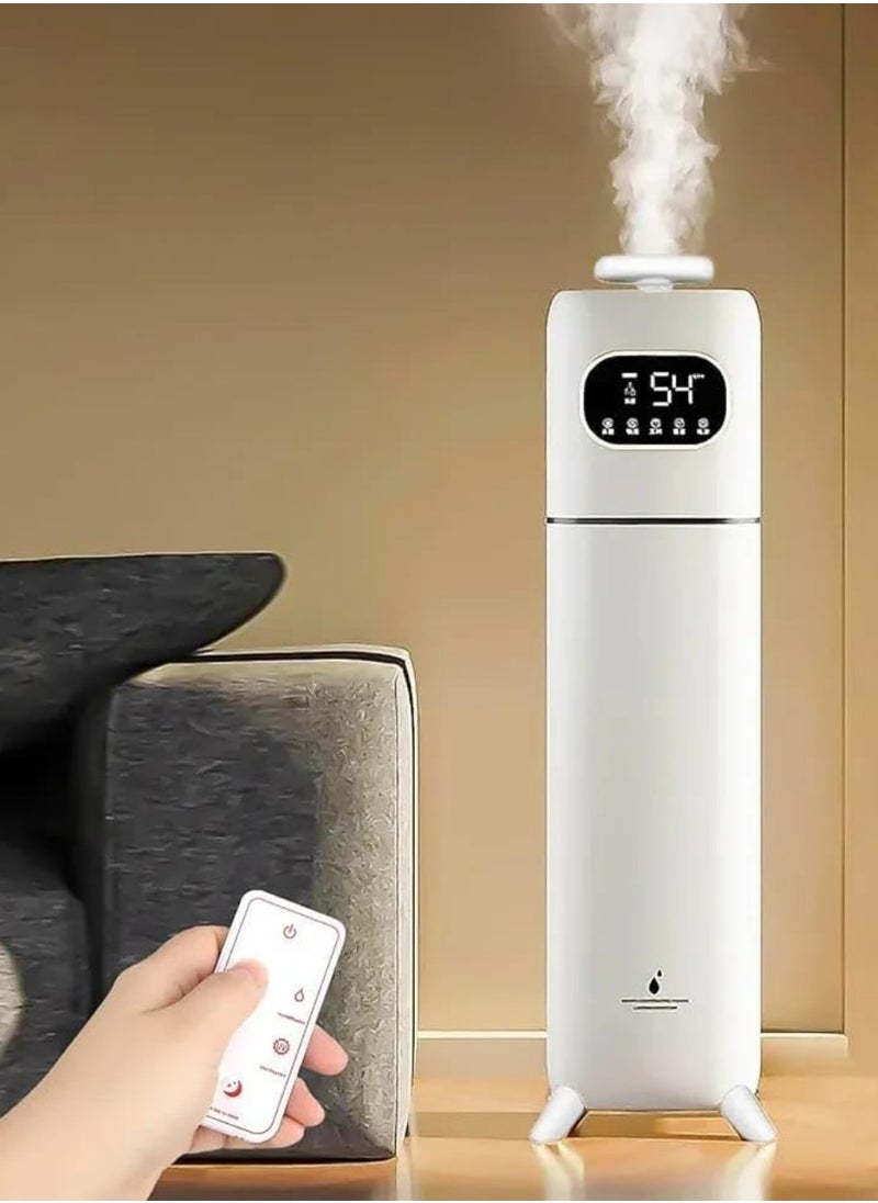 Generic - Air Purifier,8L Ultrasonic Smart Humidifier Essential Oil Diffuser with Top Fill Tower Manual Humidity Control for Home Office Room (8L) - Image 1