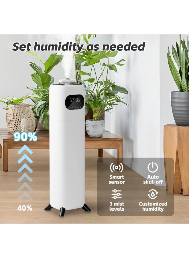 Air Purifier,9L Ultrasonic Smart Humidifier Essential Oil Diffuser with Top Fill Tower Manual Humidity Control for Home Office Room - Image 5