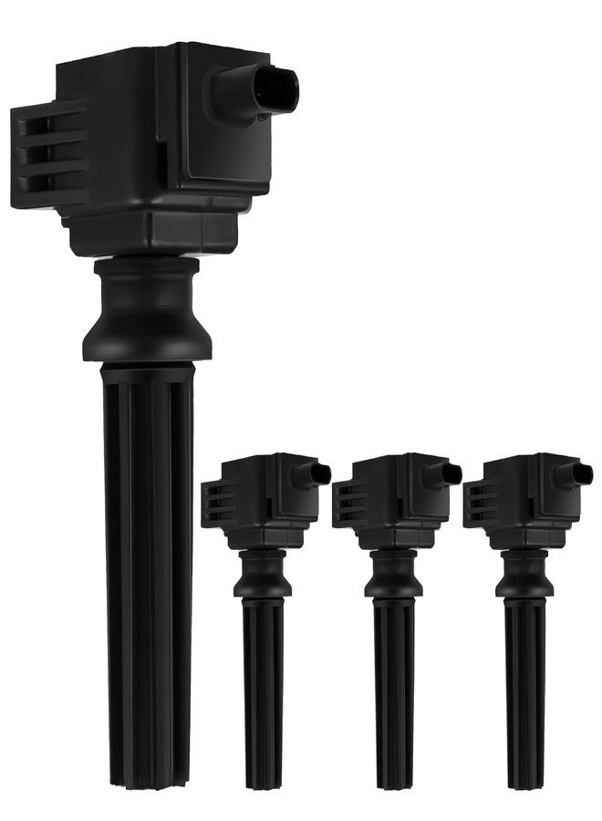 مجموعة ملفات إشعال SCITOO، مناسبة لسيارات لينكولن MKZ سعة 2.0 لتر (2013-2019)، وMKT سعة 2.0 لتر (2013-2016)، وMKC سعة 2.3 لتر/2.0 لتر (2015-2019)، ولاند روفر رينج روفر إيفوك سعة 2.0 لتر (2012-2017)، رقم القطعة UF670 GN10621. - Image 1