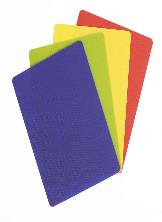 Dexas Heavy Duty Grippmat Flexible Cutting Board Set of Four 8 x 11 inches - Image 1