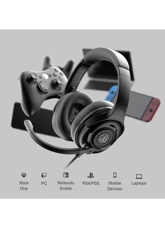 E4 Wired Headset Gamer 3.5mm Stereo Gaming Headphones with Microphone Superlight Over-ear Earphones for PC/PS4/PS5/Xbox - pzsku/ZB6FABBF83743AD4C8187Z/45/_/1721098765/6e52a12c-beca-48c7-8db7-60838357581b