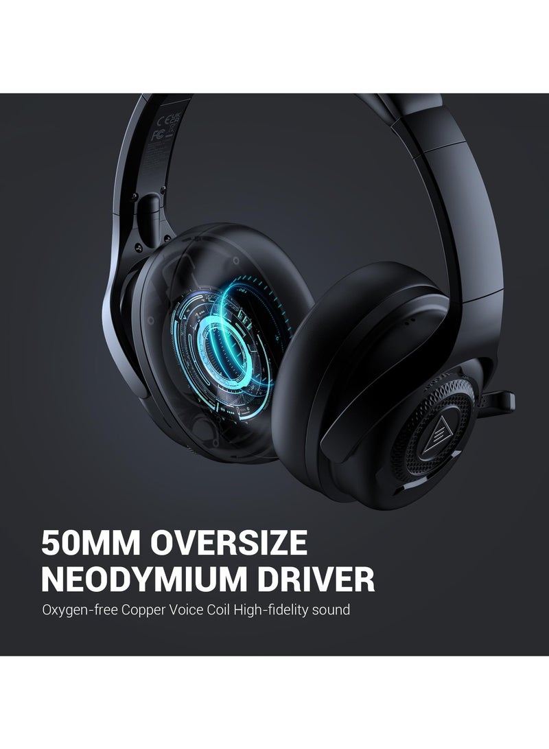EKSA E4 Wired Headset Gamer 3.5mm Stereo Gaming Headphones with Microphone Superlight Over-ear Earphones for PC/PS4/PS5/Xbox - Image 3