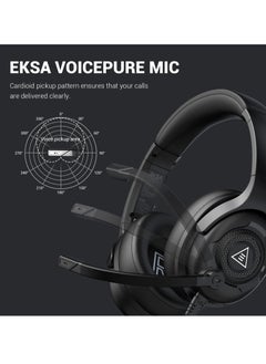 EKSA E4 Wired Headset Gamer 3.5mm Stereo Gaming Headphones with Microphone Superlight Over-ear Earphones for PC/PS4/PS5/Xbox  - Image 5