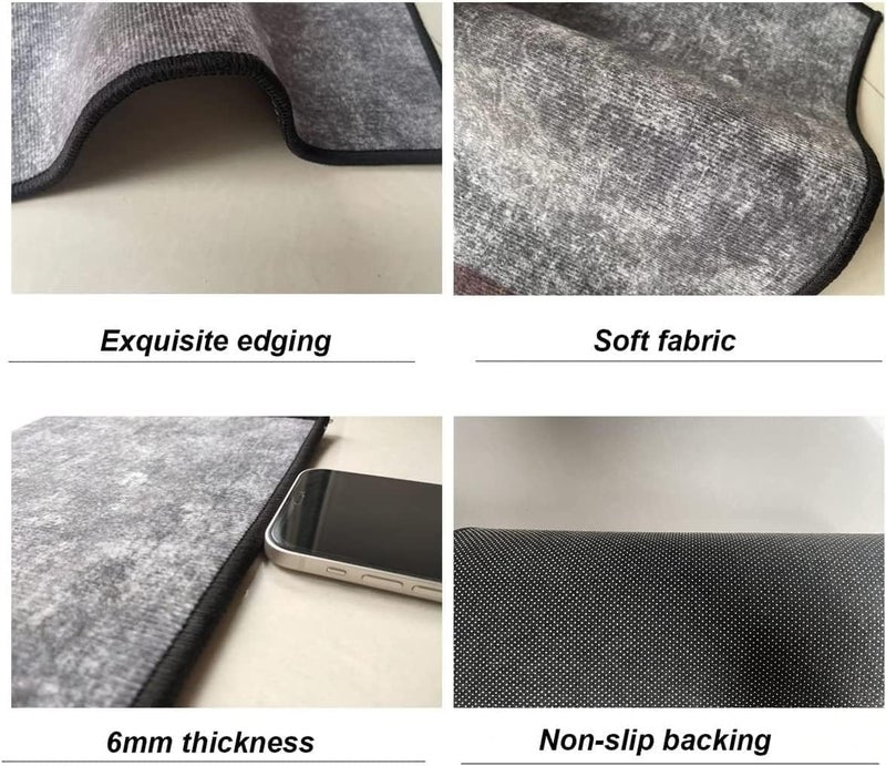 Jumix Non Slip Thick Cushioned Kitchen Floor Mats Set AntiFatigue Mat Comfort Standing Mat Waterproof for Standing Near Sink Bathroom Kitchens Desk Runner Laundry M6 - Image 5