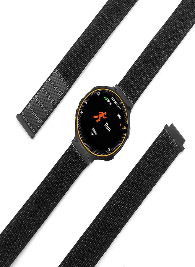 C2D JOY Compatible with Garmin Forerunner 235 Band Replacement Sport Mesh Strap Also for Forerunner 735XT watch band Nylon Weave Watchband - 10#, M/5.2-7.6in. - Image 2