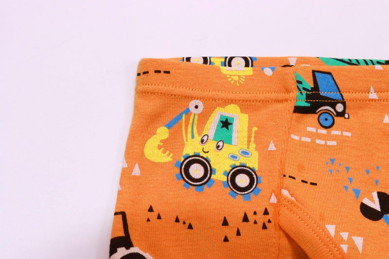 Boboking Little Boys Briefs Dinosaur Truck Toddler Kids Underwear (Pack of 6) 3/4T - Image 3