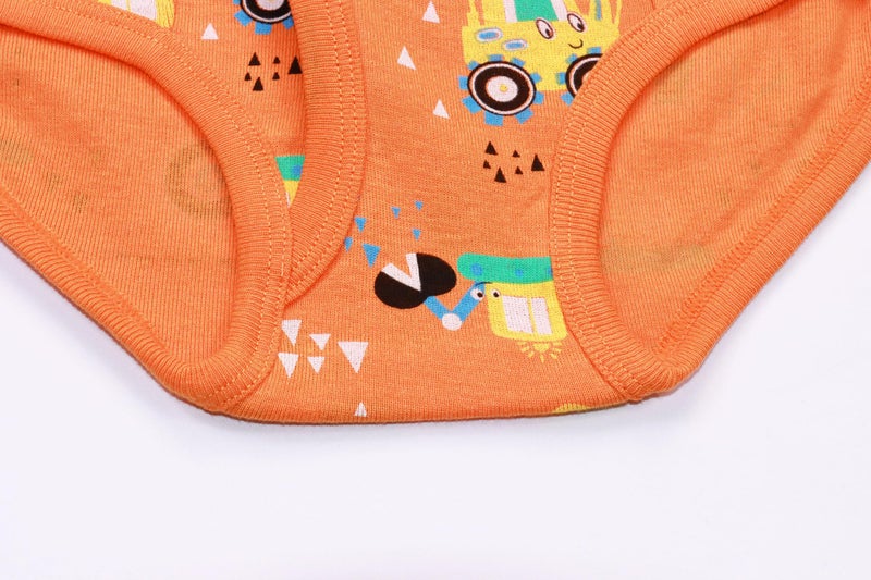 Boboking Little Boys Briefs Dinosaur Truck Toddler Kids Underwear (Pack of 6) 3/4T - Image 5