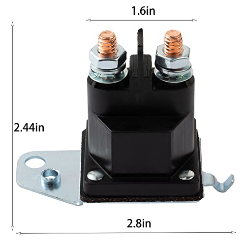 Saiyugty 725-06153A 725-06153 Starter Solenoid Relay for Riding Lawn Mower Compatible with Cub Cadet XT1 XT2 Enduro RZT LT1 ZT1 ZT2 MTD Troy Bilt Yard Man Husky Yard Machines Craftsman Zero Turn - Image 4