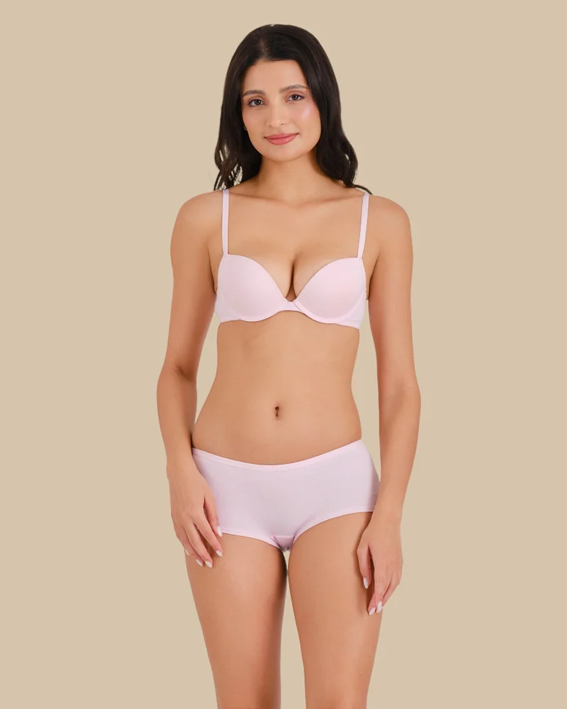 La Senza Essentials Boyshort Cotton Skinny Logo
