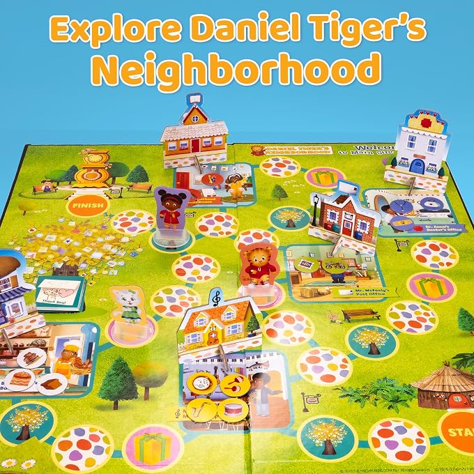 THE LEARNING JOURNEY , Daniel Tiger's Neighborhood Welcome to Main Street Game, Based on Mr. Rogers, Preschool Learning For Kids - Image 3