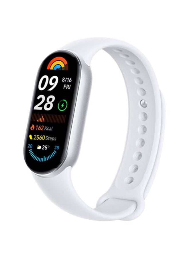 Millet Xiaomi Mi Smart Band 9 Nfc Edition Silver High-precision Sports Health Tracker Sleep Management Heart Rate Blood Oxygen Monitoring Fitness Bracelet Anniversary Wedding Gift - Image 5