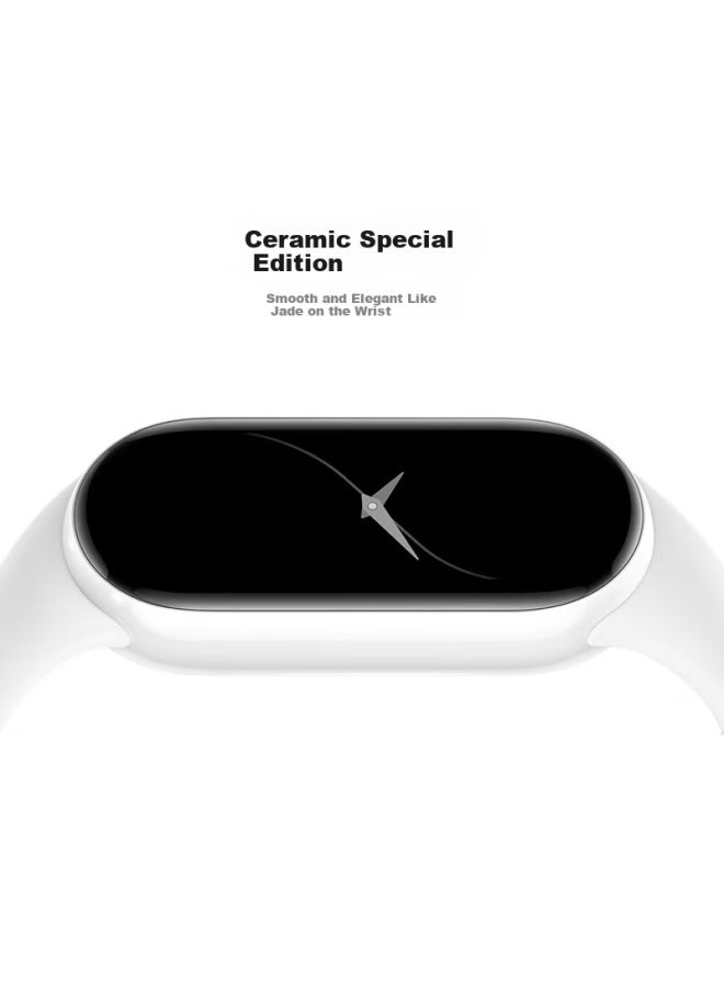 Millet Xiaomi Mi Smart Band 9 Nfc Edition Silver High-precision Sports Health Tracker Sleep Management Heart Rate Blood Oxygen Monitoring Fitness Bracelet Anniversary Wedding Gift - Image 2