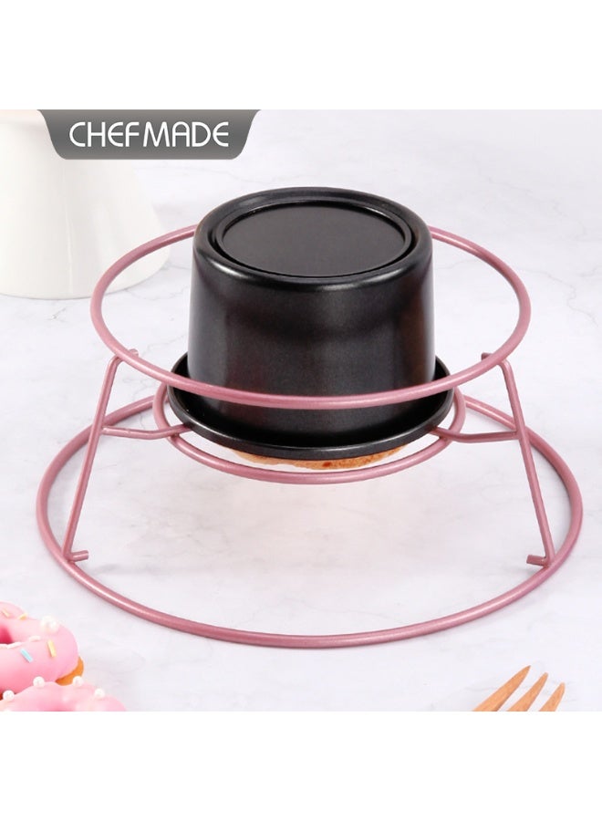 chefmade Mini 4-Inch Adjustable Bottom Cake Pan - Image 3