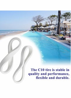 Generic Universal Tire Replacement Parts for Polaris Pool Cleaners 180, 280, 360, 380, C10, C-10 (3 Pack) - Compatible and Durable Pool Cleaner Accessories.  - Image 4