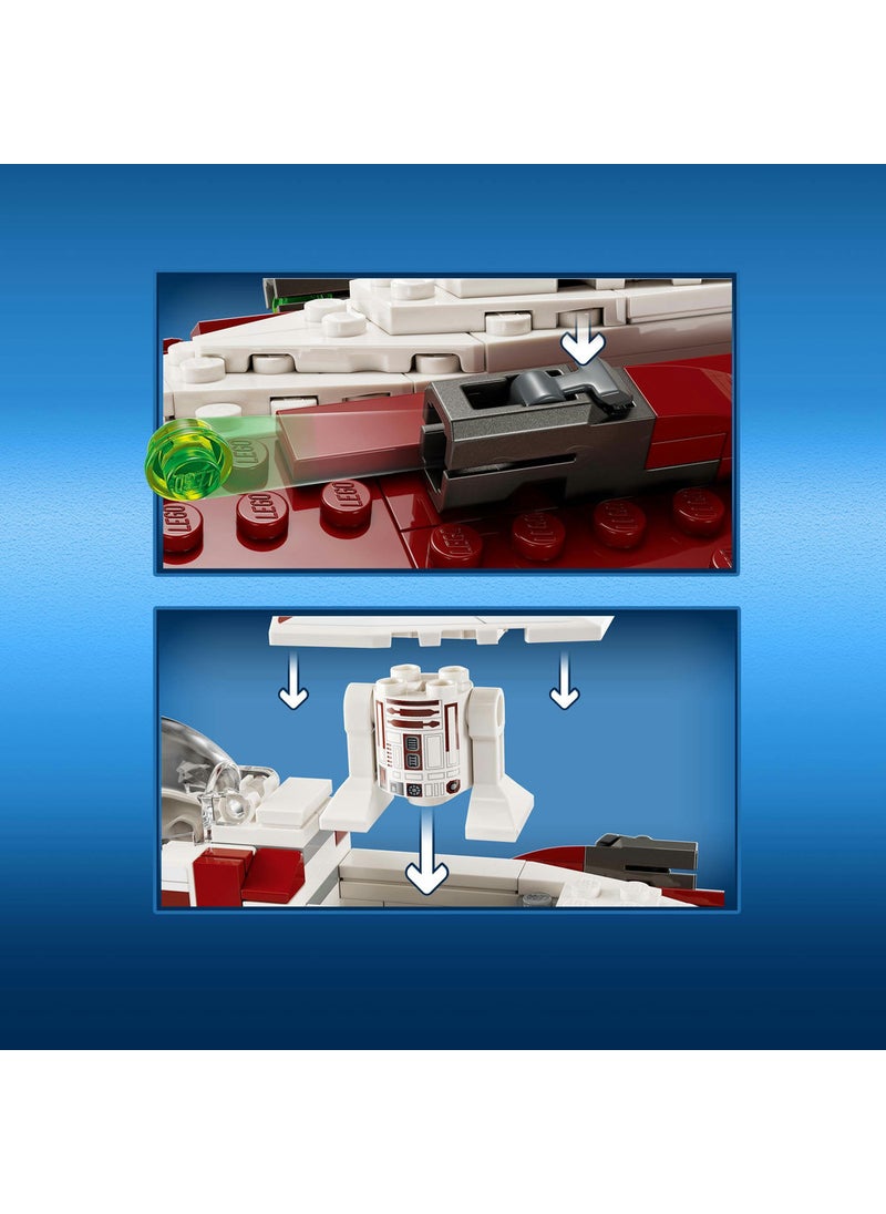 LEGO Star Wars™ Obi-Wan Kenobi’s Jedi Starfighter™ 75333 Building Kit (282) Pieces  - Image 5