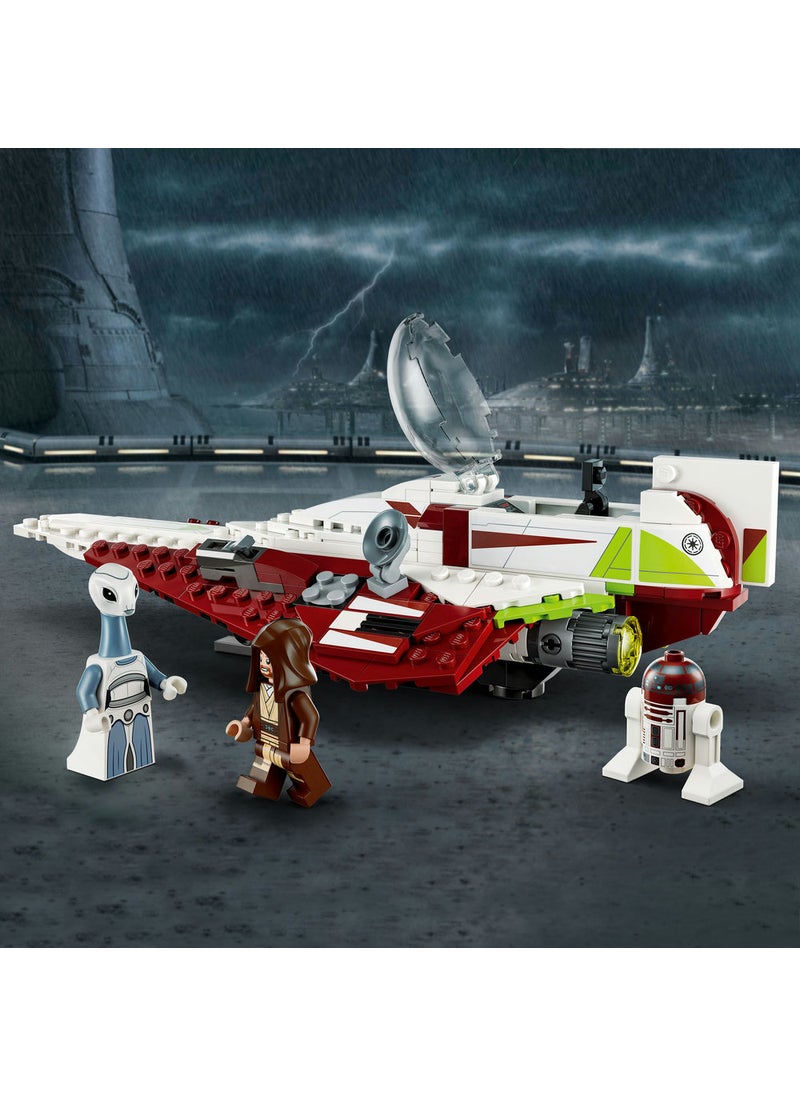 LEGO Star Wars™ Obi-Wan Kenobi’s Jedi Starfighter™ 75333 Building Kit (282) Pieces  - Image 4