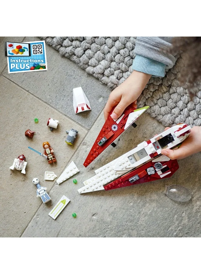 LEGO Star Wars™ Obi-Wan Kenobi’s Jedi Starfighter™ 75333 Building Kit (282) Pieces