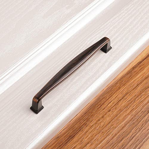KOOFIZO 10 Pack 5 Inch Oil Rubbed Bronze Kitchen Cabinet Pulls Rubbed Bronze Cabinet Handles Bronze Cabinet Hardware for Kitchen Cabinets 1817 Drawer Dresser Cupboard Bedroom - Image 5