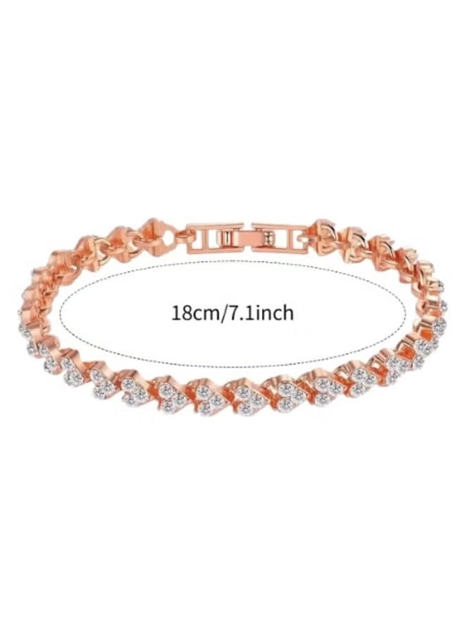 Women's Water-Resistant Leather Analog Watch Set - Classic Stylish Design for Business & Casual Wear - Elegant Ladies Wristwatch Gift for Her - Image 4