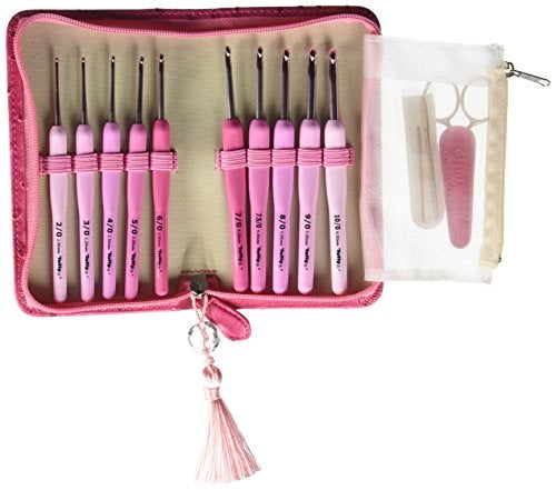 Tulip Etimo Rose Crochet Hook Set, multicolor, 2,2.5,3.0,3.5,4.0,4.5,5.0,5.5,6.0 millimeters - Image 3