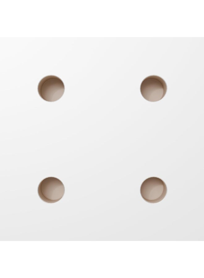Bear Pegboard Wall Organiser 70×40 cm MDF Wood Decorative Wall Storage & Display Board for Home, Office, Kids Room Multi-Purpose Mini Wall Shelf & Hooks - Image 4