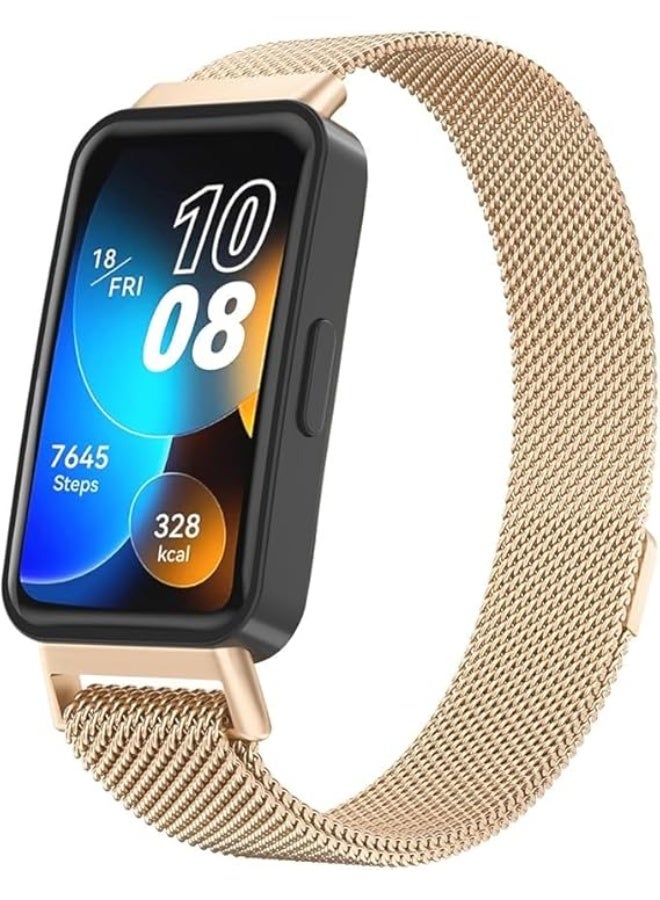 Strap For Honor Band 10 / Huawei Band 10 Smart Stainless Steel Wristband Bracelet For Huawei Band 10 Replacement Wristband Bracelet. - Image 1