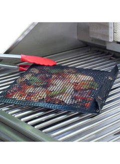Generic Non Stick Mesh Barbecue Grilling Bag Basket Grill BBQ Tools Net Mat Meat Picnic  - Image 1