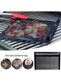 Generic Non Stick Mesh Barbecue Grilling Bag Basket Grill BBQ Tools Net Mat Meat Picnic  - Image 4