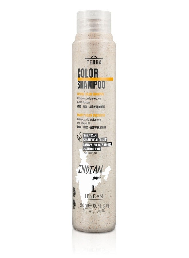 Lendan - Colored Hair Shampoo - Terra Color Shampoo - 300 ml - Prevents Color Oxidation and Prolongs Its Duration - Adds Brightness and Protection - Strengthens Hair - Shiny Hair - Vegan - Image 1