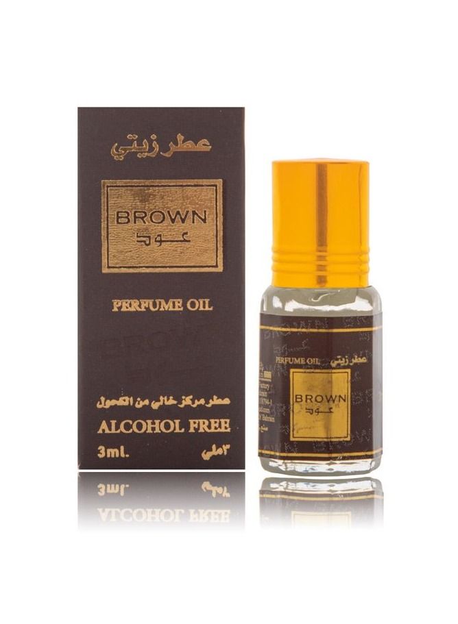 بانافع عطر براون عود زيتي 3 مل - Image 2