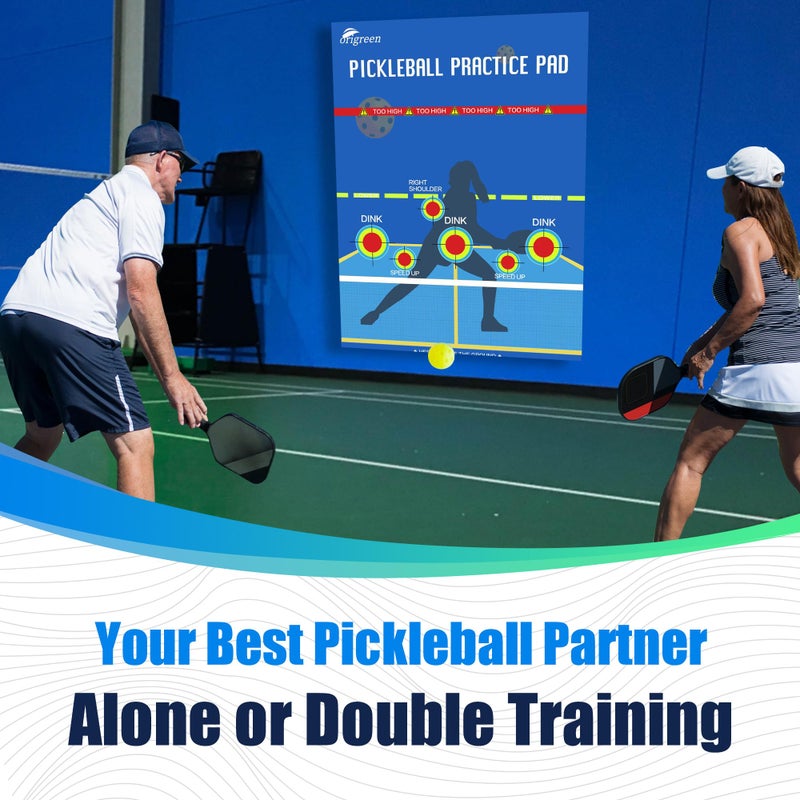 origreen Pickleball Practice Pads - Dink Master Exercise Rebounder Aids (Blue, 1pc) - Image 5