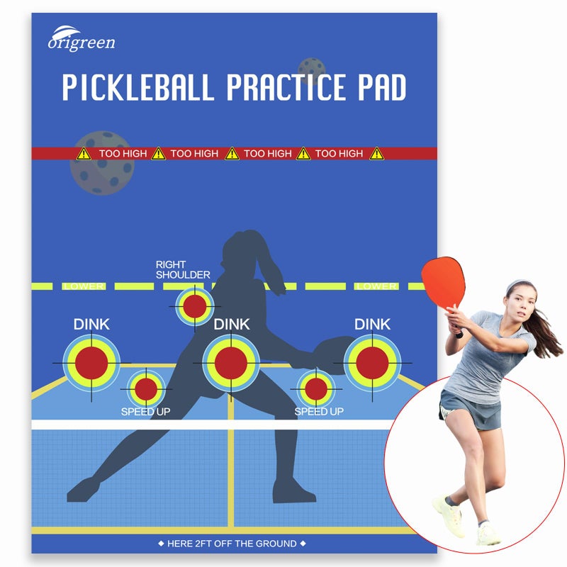 origreen Pickleball Practice Pads - Dink Master Exercise Rebounder Aids (Blue, 1pc) - Image 3