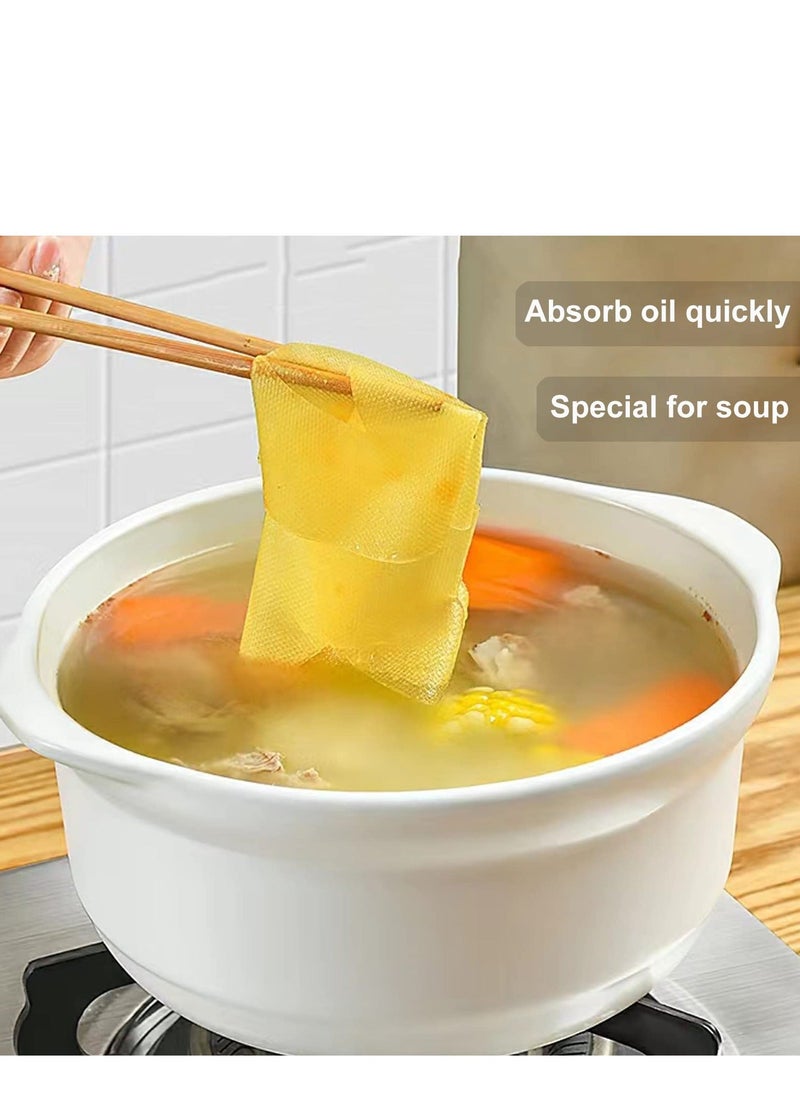 Generic - Oil Absorbing Paper for Cooking Soup 120 Sheets Kitchen Paper Fried Food to Absorb the Excess Grease from Foods - Image 1