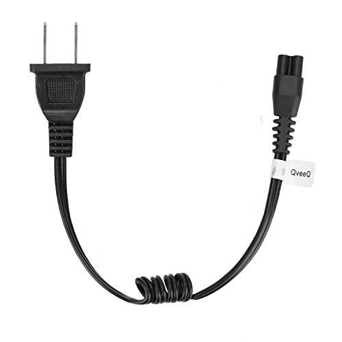 QveeQ Stun Gun Charger Cord Compatible with VTS-T03, VTS-195; Police 305, Police 928-58, Avenger, Guard Dog Security, Jolt, Stun Master and Most Other Stun Guns （Expandable to 12inch） - Image 1