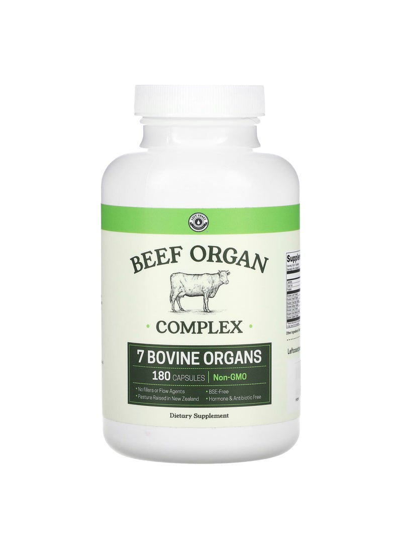 Beef Organ Complex, 180 Capsules
