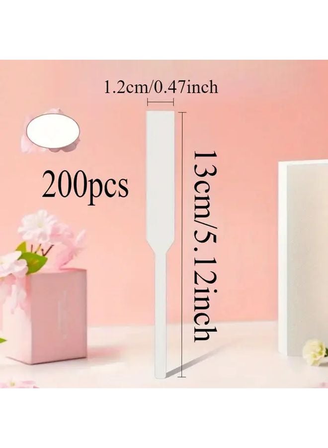 200pcs Bulk Disposable Perfume Test Strips Individually Wrapped Fragrance Testing Scent Blending - Image 4