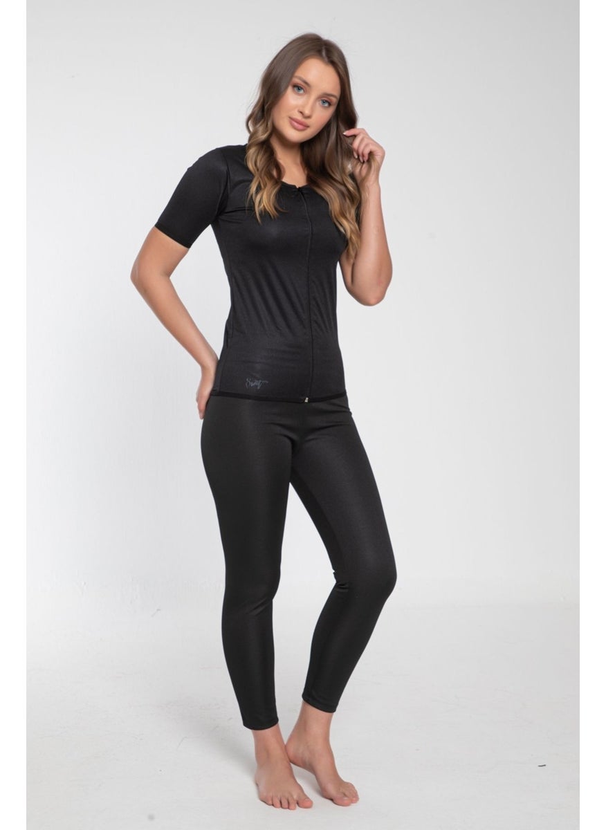 TECHNO 8Q - Extra Effective Thermal Suit with Underfore Tights and Zipper for Men and Women - Image 1