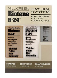 Mill Creek H24 Shampoo/Conditioner/Emulsion Tripack  - Image 2