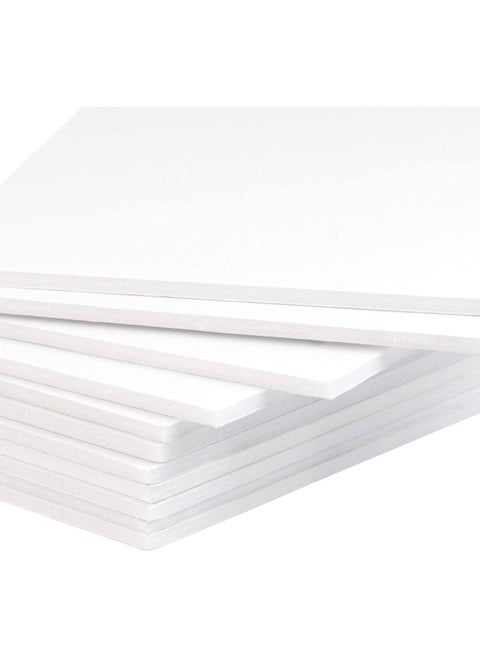 Mat Board Center Pack of 10 1 8 White Foam Core Backing Boards 18x24 White